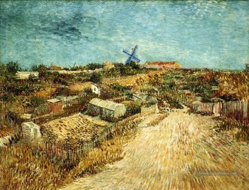  Gogh Galerie - Jardins potagers à Montmartre 3 Vincent van Gogh